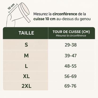 BAMOVE® – Genouillère en Bambou Antidouleur | Maintien & Confort Quotidien